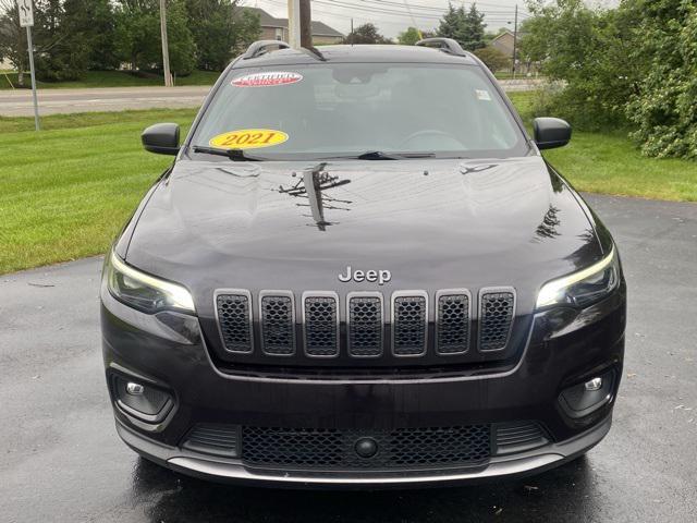 used 2021 Jeep Cherokee car, priced at $25,993