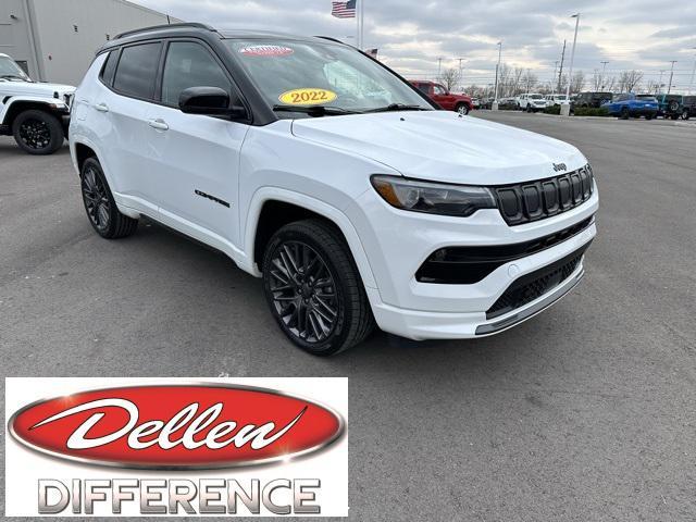 used 2022 Jeep Compass car, priced at $23,995