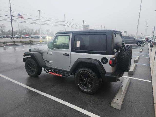 used 2021 Jeep Wrangler car, priced at $28,491