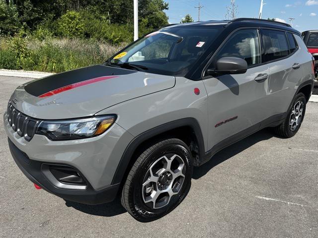 used 2022 Jeep Compass car, priced at $23,995