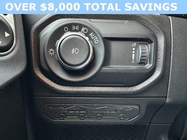 new 2025 Jeep Wrangler car, priced at $45,669