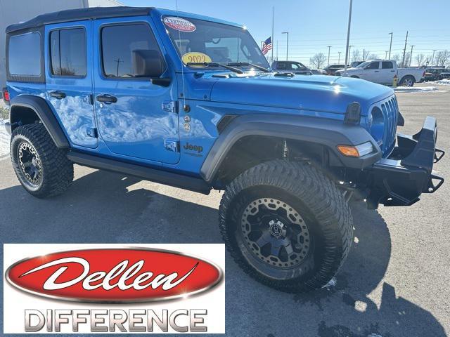 used 2022 Jeep Wrangler Unlimited car, priced at $31,491