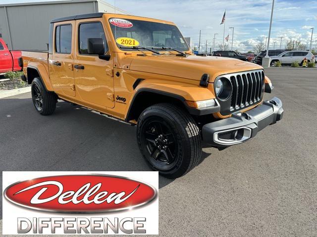 used 2021 Jeep Gladiator car, priced at $31,700