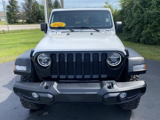 used 2021 Jeep Wrangler car, priced at $35,793