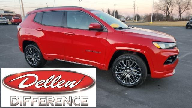 used 2022 Jeep Compass car, priced at $25,499