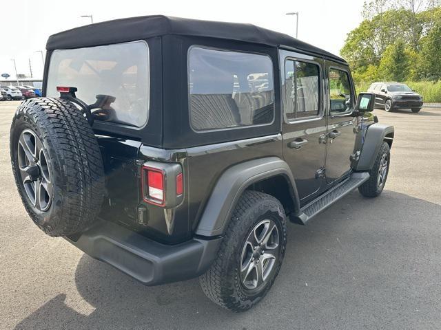 used 2021 Jeep Wrangler Unlimited car, priced at $29,793