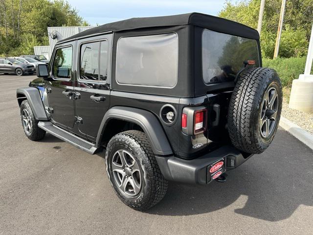 used 2021 Jeep Wrangler Unlimited car, priced at $29,793