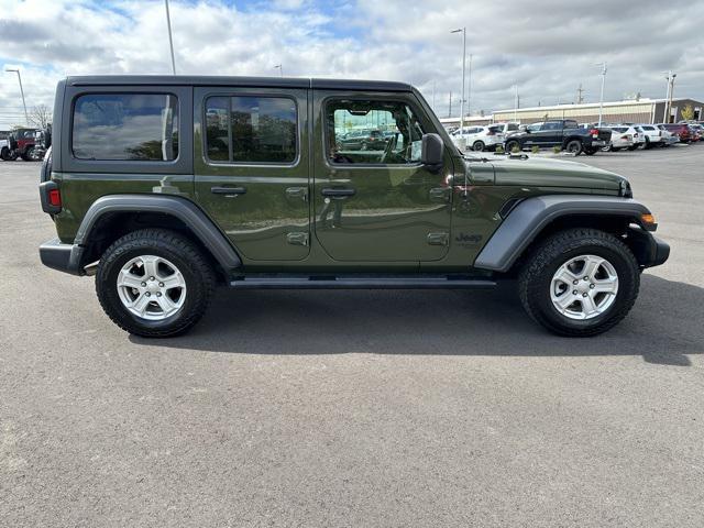 used 2021 Jeep Wrangler Unlimited car, priced at $30,000