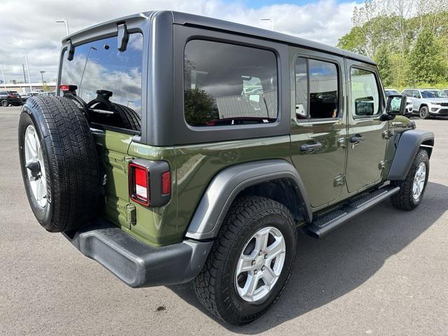 used 2021 Jeep Wrangler Unlimited car, priced at $30,000