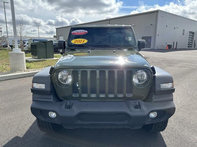 used 2021 Jeep Wrangler Unlimited car, priced at $30,000