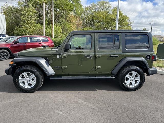 used 2021 Jeep Wrangler Unlimited car, priced at $30,000