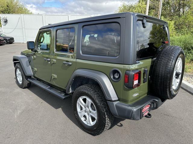 used 2021 Jeep Wrangler Unlimited car, priced at $30,000