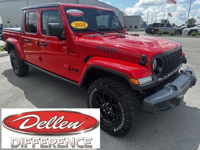 used 2024 Jeep Gladiator car, priced at $39,491