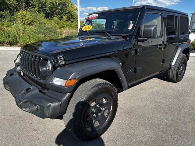 used 2024 Jeep Wrangler car, priced at $34,000