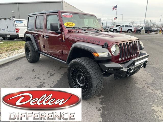 used 2021 Jeep Wrangler Unlimited car, priced at $38,991