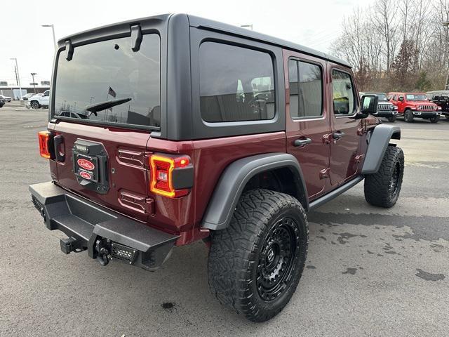 used 2021 Jeep Wrangler Unlimited car, priced at $38,991