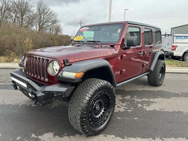 used 2021 Jeep Wrangler Unlimited car, priced at $38,991