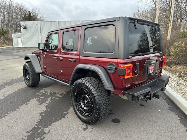 used 2021 Jeep Wrangler Unlimited car, priced at $38,991