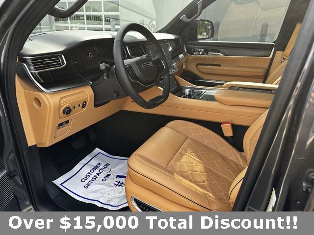 new 2025 Jeep Grand Wagoneer L car, priced at $101,296