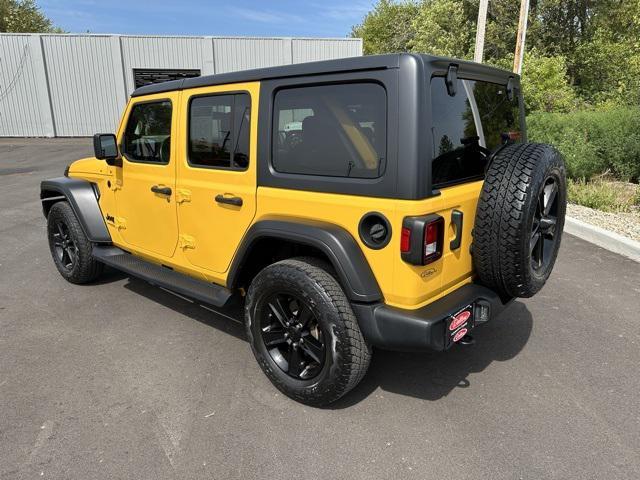 used 2021 Jeep Wrangler Unlimited car, priced at $33,593