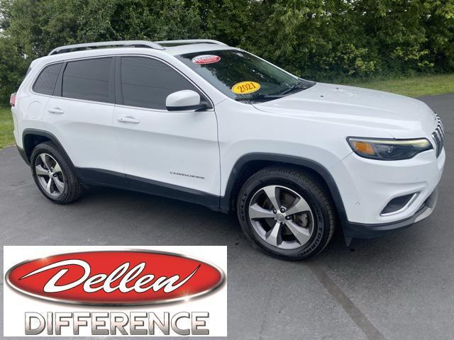 used 2021 Jeep Cherokee car, priced at $24,995