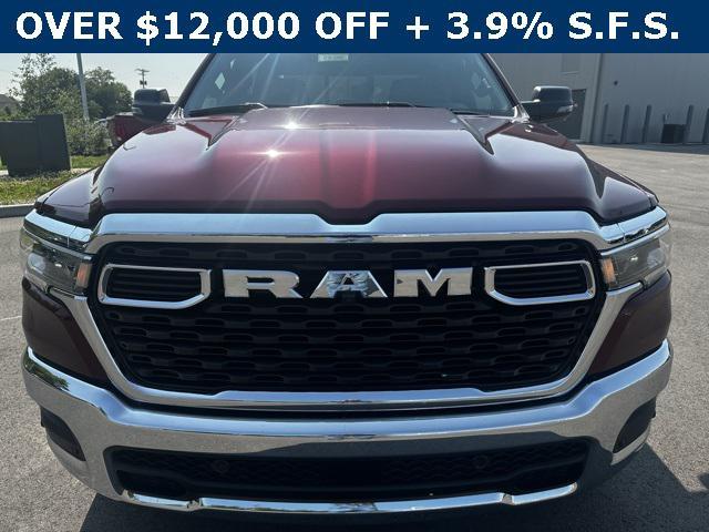 new 2025 Ram 1500 car, priced at $44,852