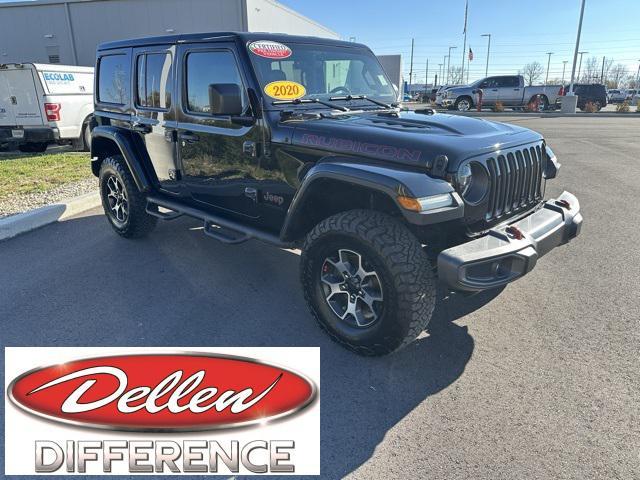 used 2020 Jeep Wrangler Unlimited car, priced at $32,499