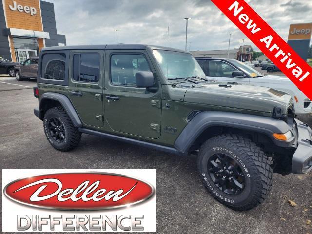 used 2021 Jeep Wrangler car, priced at $37,991