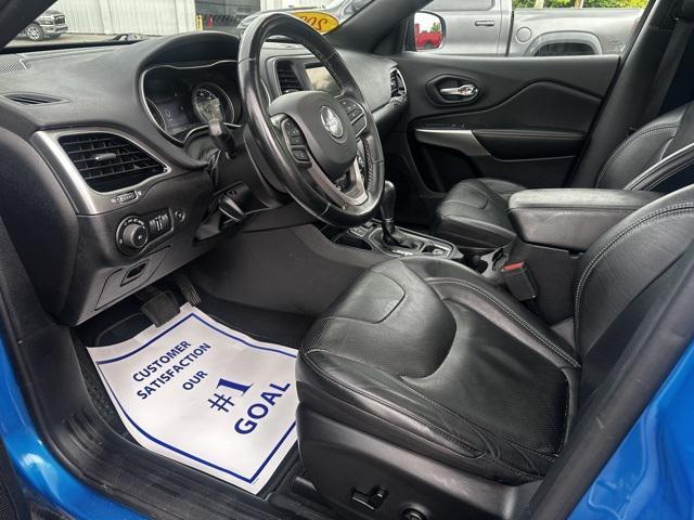 used 2021 Jeep Cherokee car, priced at $19,195