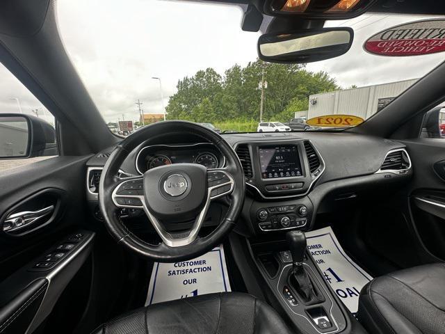 used 2021 Jeep Cherokee car, priced at $19,195