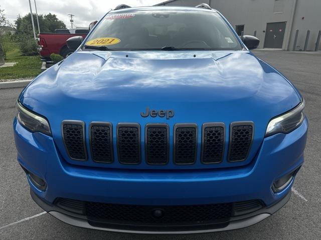 used 2021 Jeep Cherokee car, priced at $19,195