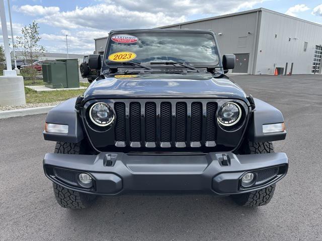 used 2023 Jeep Wrangler car, priced at $35,000