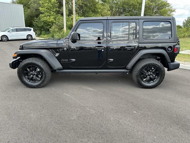 used 2023 Jeep Wrangler car, priced at $35,000