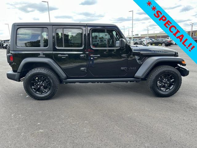 used 2023 Jeep Wrangler car, priced at $32,500