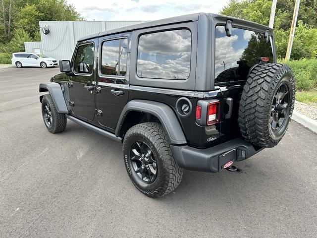 used 2023 Jeep Wrangler car, priced at $35,000