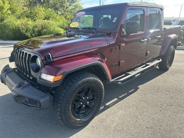 used 2021 Jeep Gladiator car, priced at $30,500