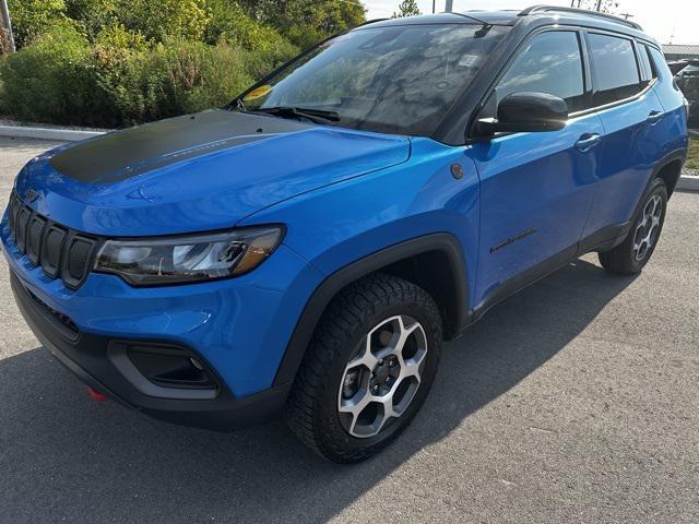 used 2022 Jeep Compass car, priced at $25,500
