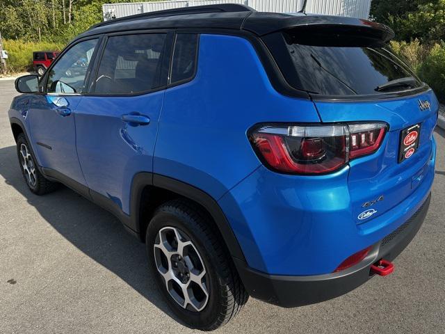 used 2022 Jeep Compass car, priced at $25,500