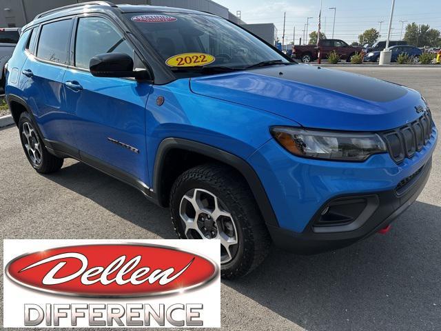 used 2022 Jeep Compass car, priced at $25,500