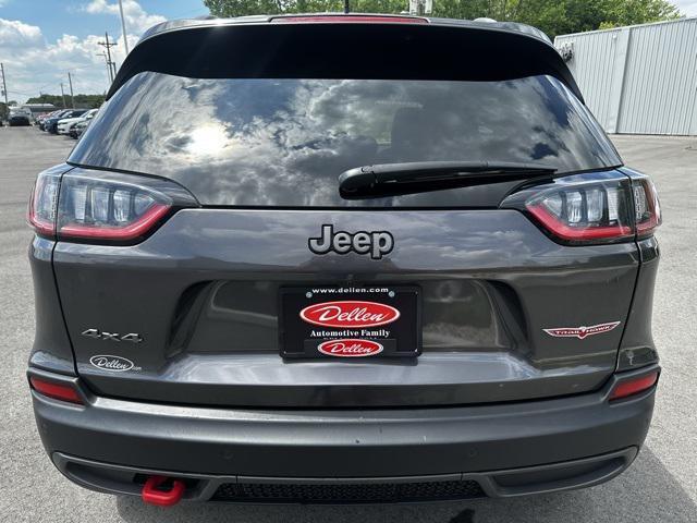 used 2021 Jeep Cherokee car, priced at $27,491