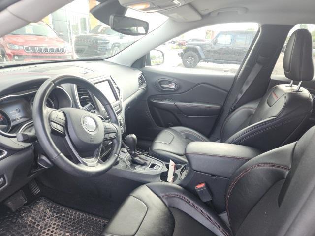 used 2021 Jeep Cherokee car, priced at $27,491