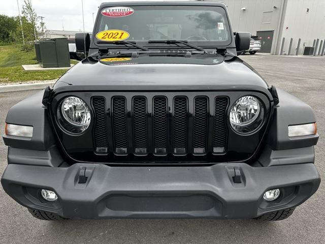 used 2021 Jeep Wrangler Unlimited car, priced at $31,991