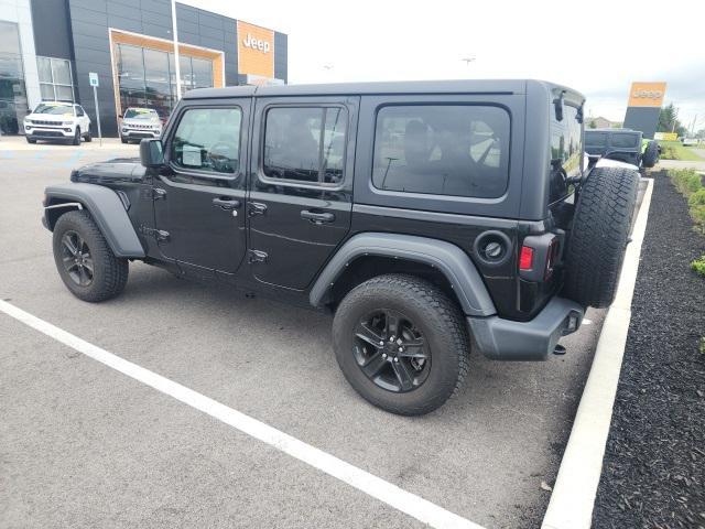 used 2021 Jeep Wrangler Unlimited car, priced at $31,991