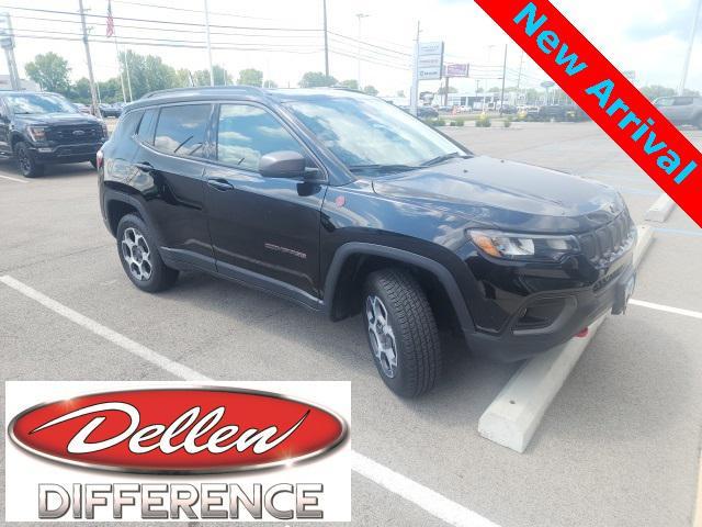 used 2022 Jeep Compass car, priced at $27,500