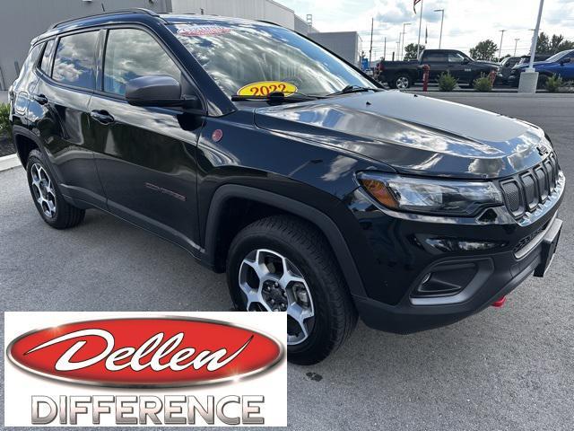 used 2022 Jeep Compass car, priced at $26,500
