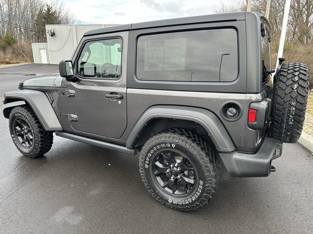 used 2022 Jeep Wrangler car, priced at $34,491