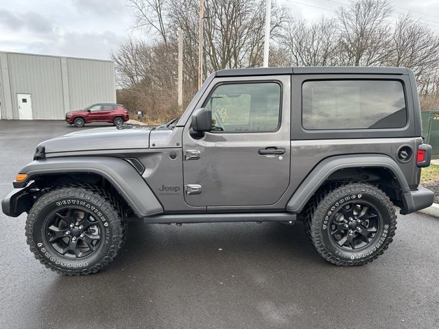 used 2022 Jeep Wrangler car, priced at $34,491