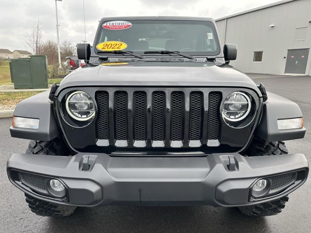 used 2022 Jeep Wrangler car, priced at $34,491