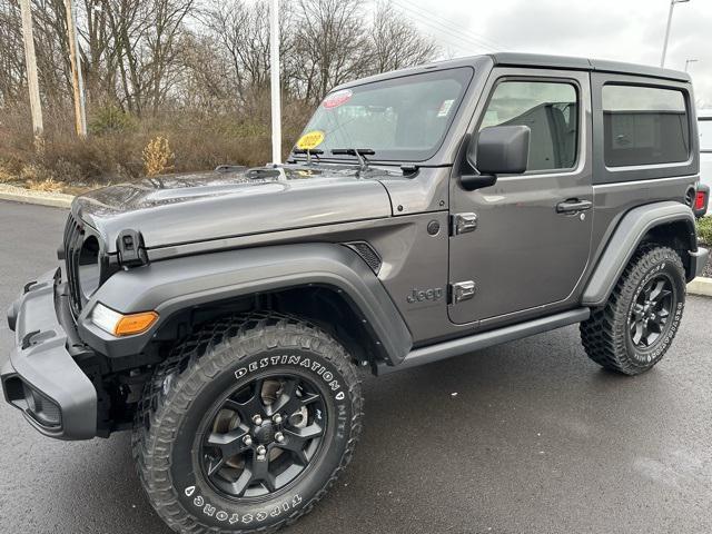 used 2022 Jeep Wrangler car, priced at $34,491