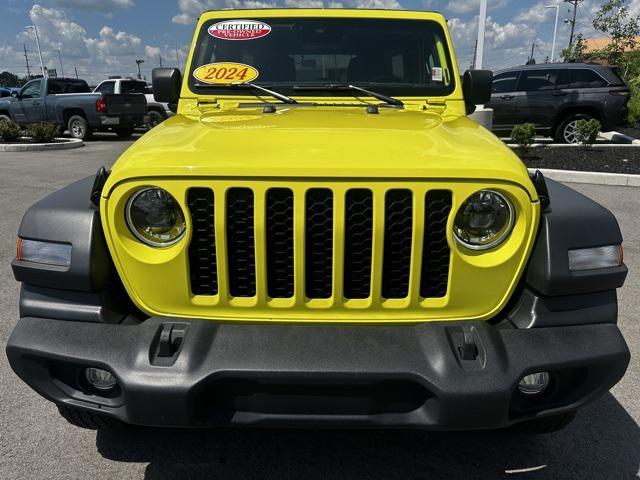 used 2024 Jeep Wrangler car, priced at $37,491